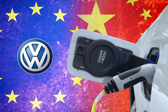 Dazi auto plug-in cinesi: Volkswagen chiede aiuto a Bruxelles