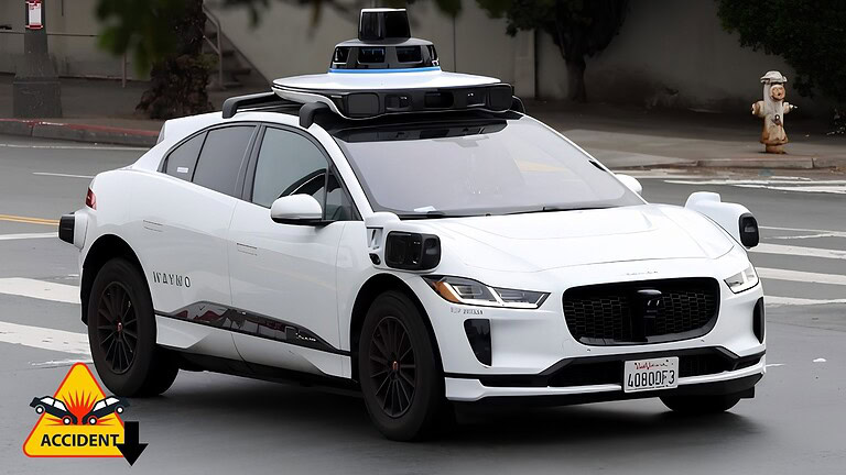 Robotaxi Waymo: incidenti giù del 68% rispetto agli umani