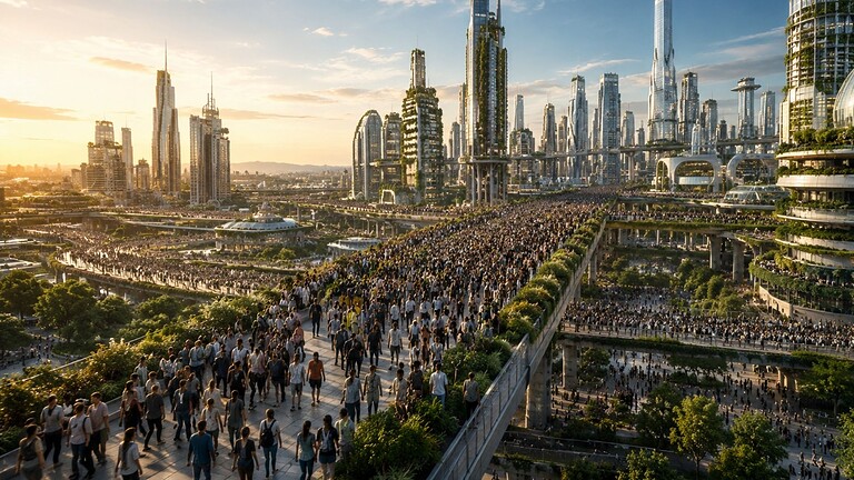 Popolazione mondiale a 4 miliardi entro il 2200: lo studio choc