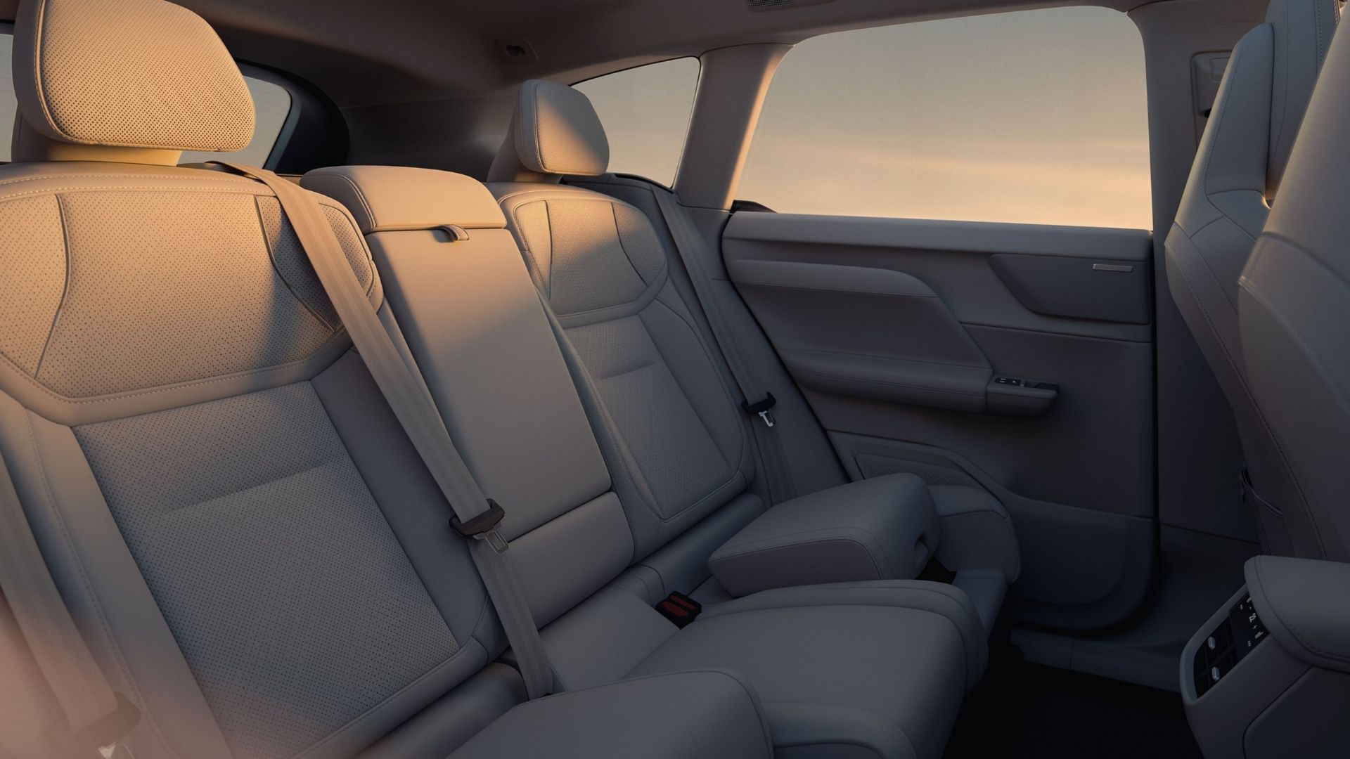 Volvo EX60 Volvo EX60: interni come un salotto scandinavo minimalista