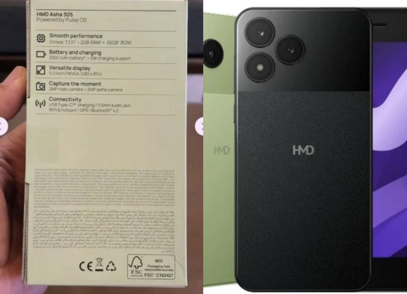 HMD Asha 305 HMD Asha 305 rinasce con Pulse OS: addio al marchio Nokia