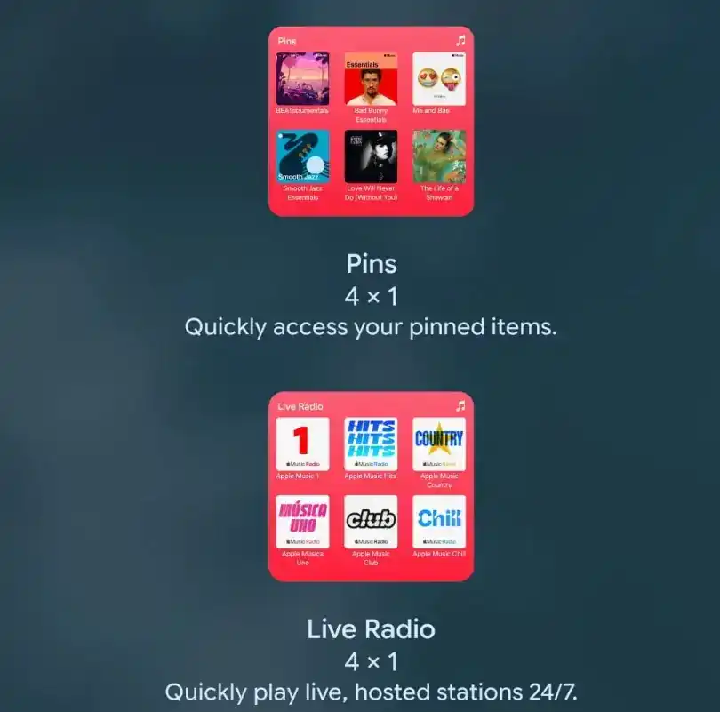 Apple Music Android - dettaglio Apple Music e Apple TV su Android: arrivano i nuovi widget