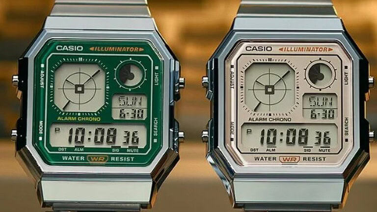 Casio A130WE: torna lo stile analogico digitale anni Ottanta