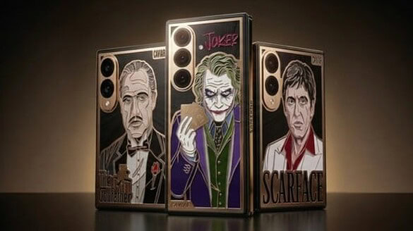 Caviar Legends: i pieghevoli Samsung diventano opere d’arte
