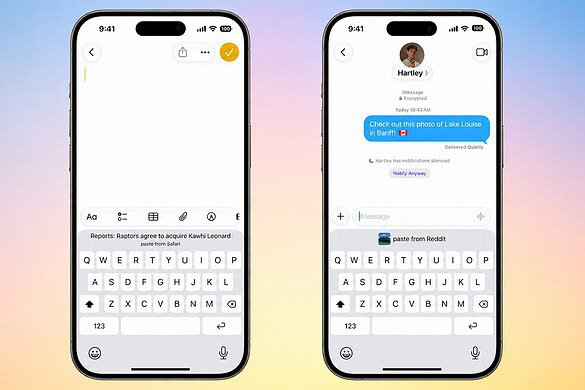 iOS 27 velocizza il copia e incolla su iPhone: basta un solo tocco