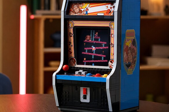 LEGO Donkey Kong Arcade: rivive il cabinato del 1981