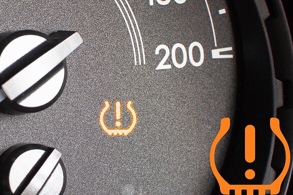 Spia pressione pneumatici: come resettare il TPMS auto
