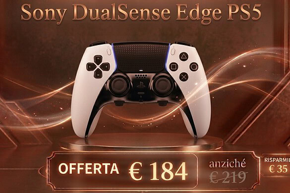 DualSense Edge in sconto su Amazon: 55 euro in meno per PS5