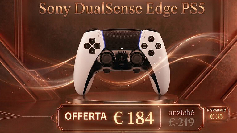 DualSense Edge in sconto su Amazon: 55 euro in meno per PS5