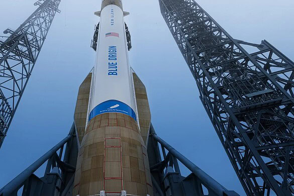 Blue Origin torna in volo entro fine 2026: il mistero dell’esplosione di New Glenn