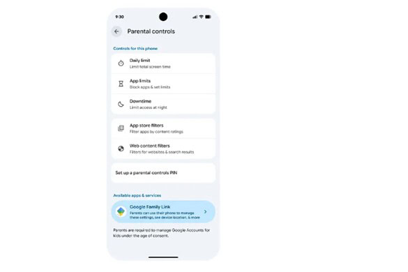 Android 17 estende i controlli parentali a tutti i dispositivi