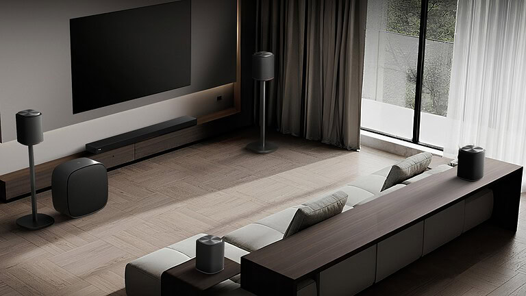 LG Sound Suite in Italia: sistema surround modulare con Dolby Atmos FlexConnect