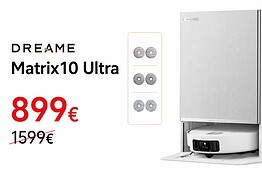 Dreame Matrix10 Ultra a 899€: sconto record di 700€ su Amazon