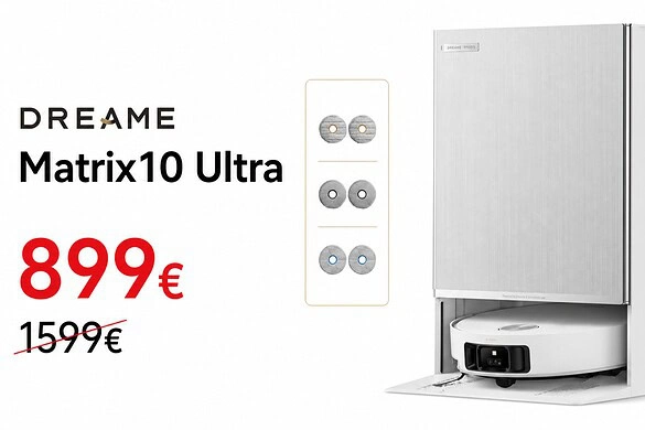 Dreame Matrix10 Ultra a 899€: sconto record di 700€ su Amazon
