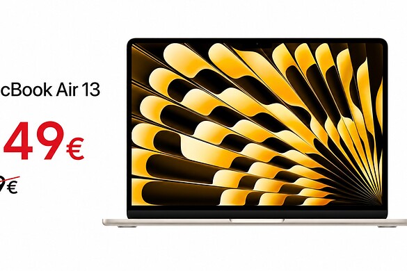 MacBook Air 13″ M5 crolla su Amazon: quasi 300€ di sconto sul nuovo chip AI