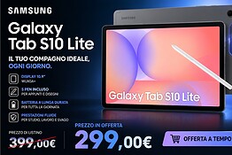 Samsung Galaxy Tab S10 Lite in offerta a 299€ su Amazon con S-Pen inclusa