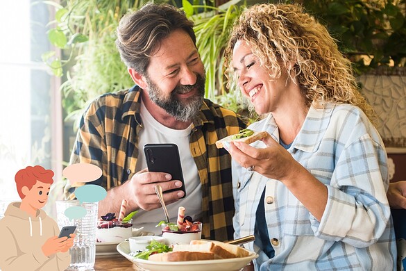 Smartphone a tavola: come gli schermi stanno cambiando i pasti degli italiani