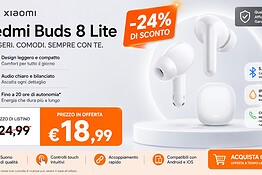 Redmi Buds 8 Lite in offerta a 18,99€: ANC e prezzo mini su Amazon