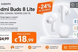 Redmi Buds 8 Lite in offerta a 18,99€: ANC e prezzo mini su Amazon