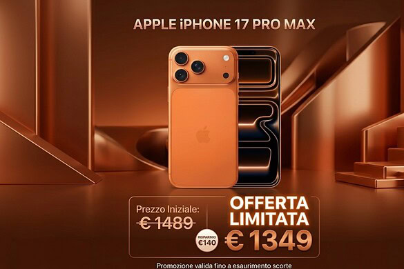 iPhone 17 Pro Max al prezzo più basso di sempre su Amazon