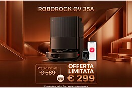 roborock QV 35A al minimo storico: sconto del 49% su Amazon