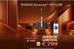 Dyson Airwrap in offerta su Amazon a 299 euro: styling top a meno