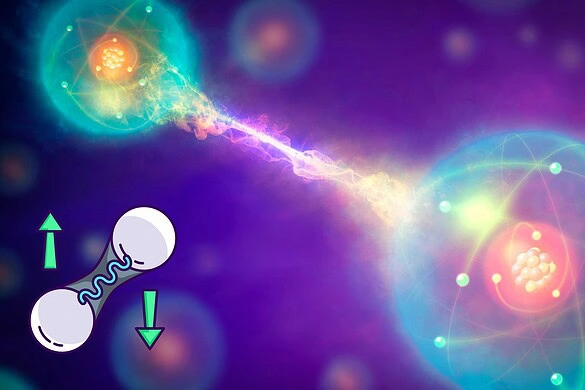 Entanglement quantistico osservato in un cristallo di 1 centimetro