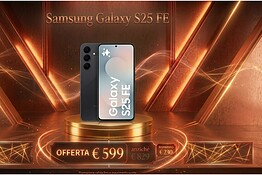 Samsung Galaxy S25 FE in offerta a 599 euro su Amazon