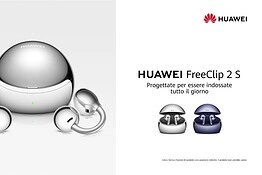 Huawei FreeClip 2 S ufficiali a 229 euro con Airy C-bridge e chip AI