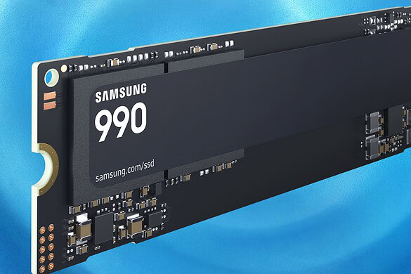 Samsung SSD 990 ufficiale: velocità fino a 7.250 MB/s e consumi ridotti