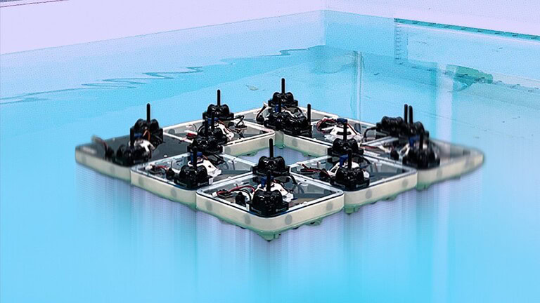 FloatForm del MIT: i robot galleggianti che si assemblano da soli