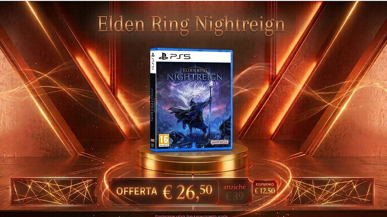 Elden Ring Nightreign per PS5 in offerta a 26,50€ su Amazon