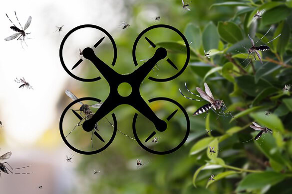 Drone anti zanzare: la startup francese colpisce solo le femmine
