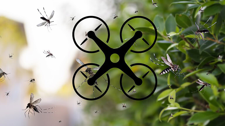 Drone anti zanzare: la startup francese colpisce solo le femmine