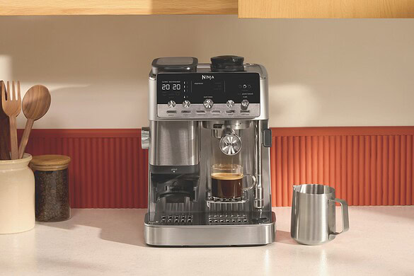 Ninja Luxe Café MINI Plus ufficiale: espresso e filtro in poco spazio
