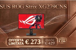 ASUS ROG Strix XG279CNS: 380 Hz in offerta a 273 euro su Amazon