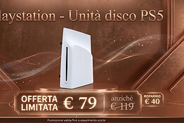 Unità disco PS5 al minimo storico su Amazon a 79,90 euro