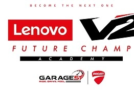 Lenovo diventa Title Partner della Ducati V2 Future Champ Academy