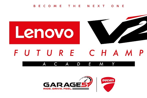 Lenovo diventa Title Partner della Ducati V2 Future Champ Academy