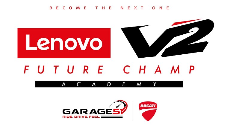 Lenovo diventa Title Partner della Ducati V2 Future Champ Academy
