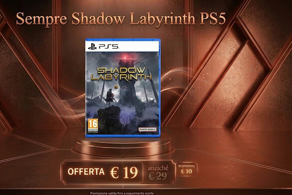 Shadow Labyrinth per PS5 in offerta su Amazon a 19,99 euro