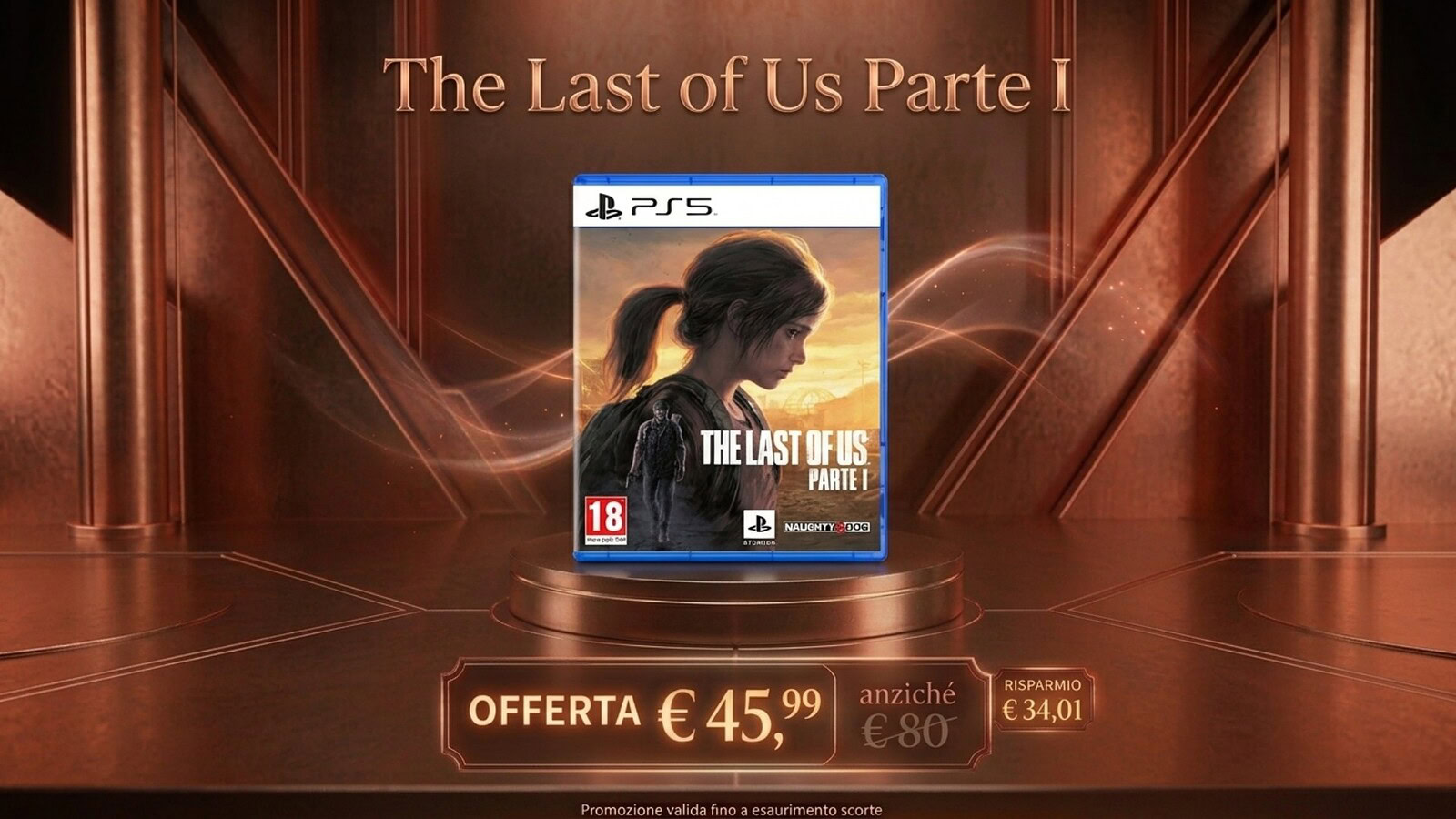 The Last of Us Parte I in offerta su Amazon a 45,99€