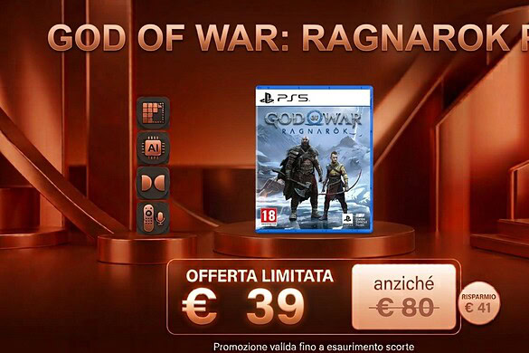 God of War Ragnarok in offerta su Amazon: prezzo giù per PS4 e PS5