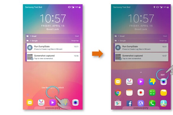 Samsung Good Lock con One UI 9: gesture a 5 dita e dock personalizzabile