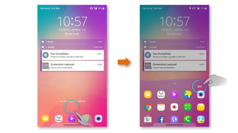 Samsung Good Lock con One UI 9: gesture a 5 dita e dock personalizzabile