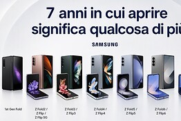Samsung pieghevoli: 7 anni di leadership verso Galaxy Unpacked del 22 luglio