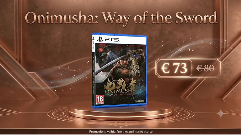 Onimusha Way of the Sword di nuovo in offerta su Amazon per PS5
