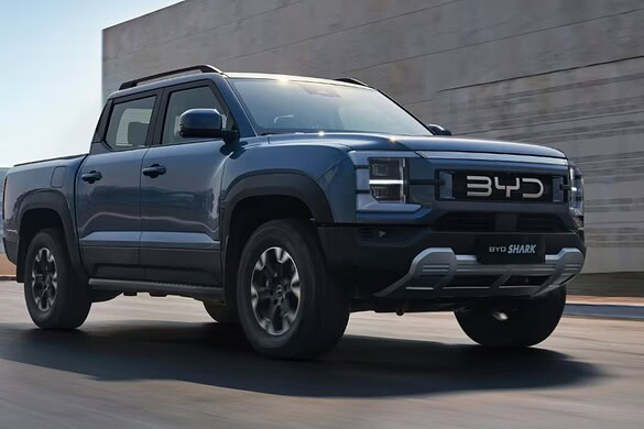 BYD Shark arriva in Europa: il pick-up plug-in sfida i diesel