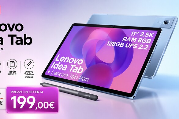 Lenovo Idea Tab in offerta su Amazon a meno di 200 euro col pennino