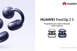 Huawei FreeClip 2 S in arrivo il 14 luglio: archetto elegante e coupon da 40 euro